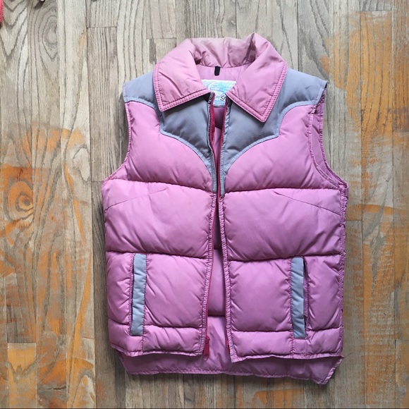 Schott Nyc Vintage Puffer Vest Size 